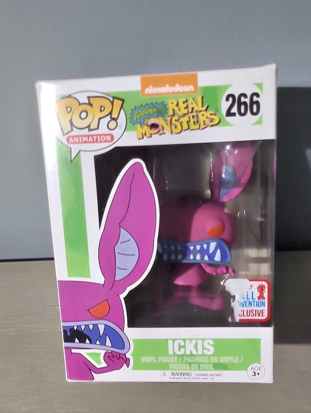 Funko Ickis #266 (2017 Fall Convention Exclusive) #266 Pop! Animation Figure